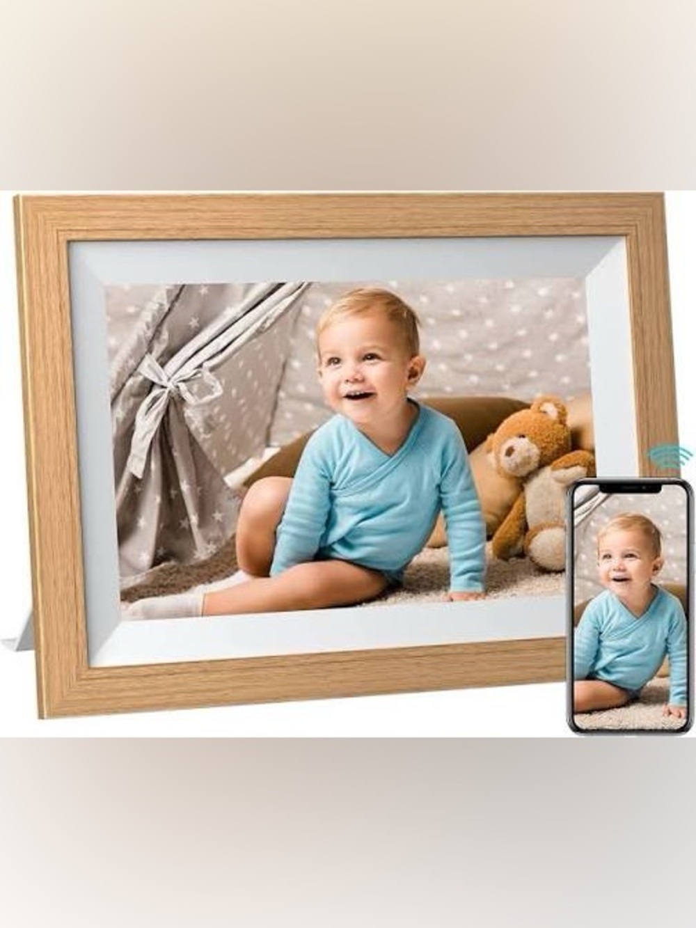 Kodak 10.1-inch Smart Wi-Fi digital Photo & Video Frame Touchscreen Display